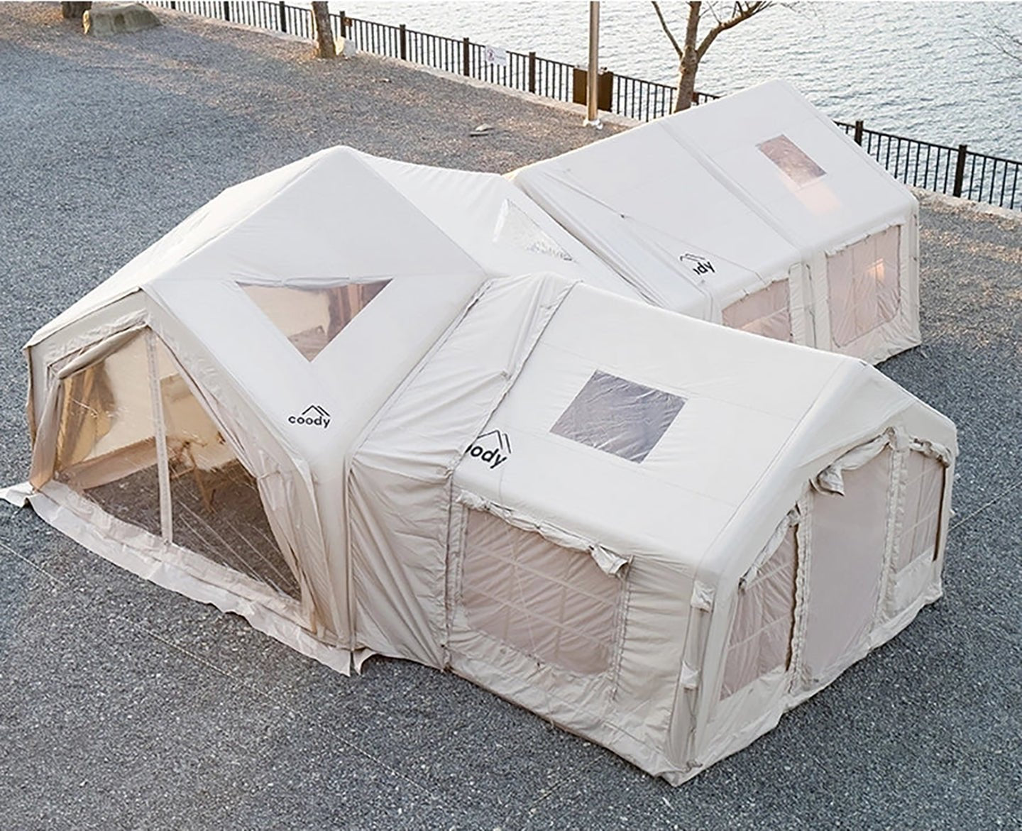 Abri Gonflable Coody Hub Shelter 13 – Modulaire 4 Côtés - Coody France