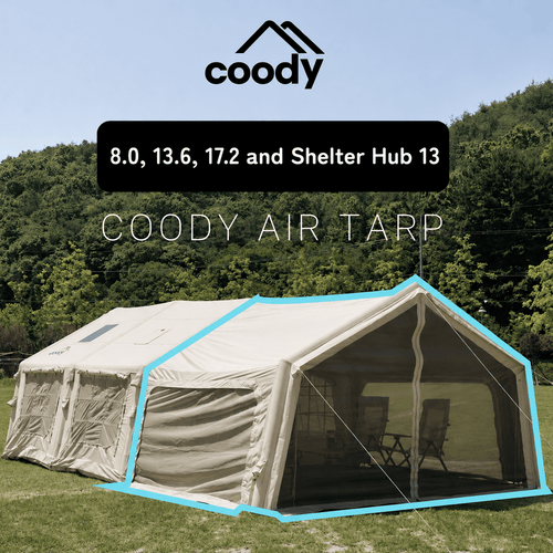 Auvent Gonflable Coody Air Tarp – Extension pour Tentes - Coody France