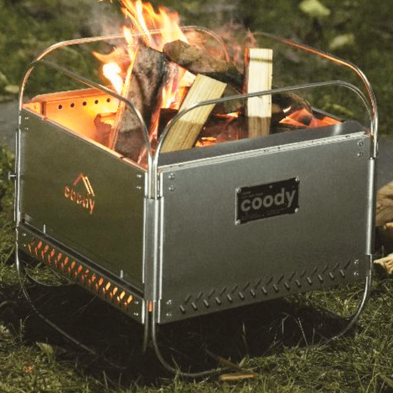 Brasero Pliable Coody – Inox | Cuisson & Feu de Camp - Coody France