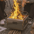 Brasero Pliable Coody – Inox | Cuisson & Feu de Camp - Coody France