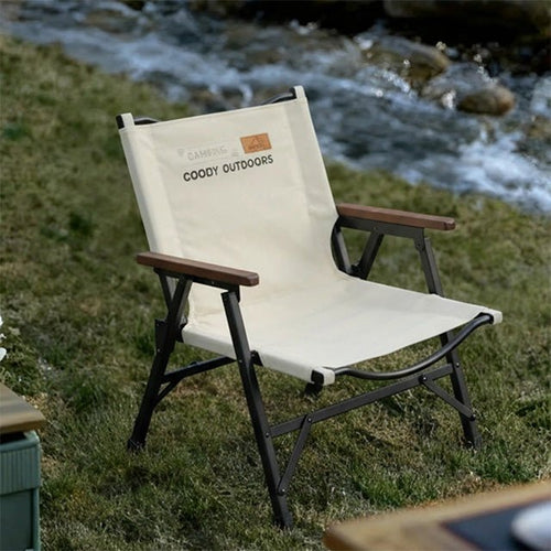 Chaise Kermit Coody – Aluminium & Accoudoirs Bois de Hêtre - Coody France