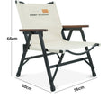 Chaise Kermit Coody – Aluminium & Accoudoirs Bois de Hêtre - Coody France