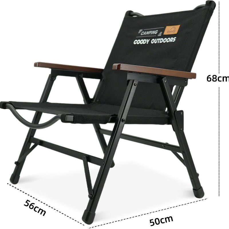 Chaise Kermit Coody – Aluminium & Accoudoirs Bois de Hêtre - Coody France