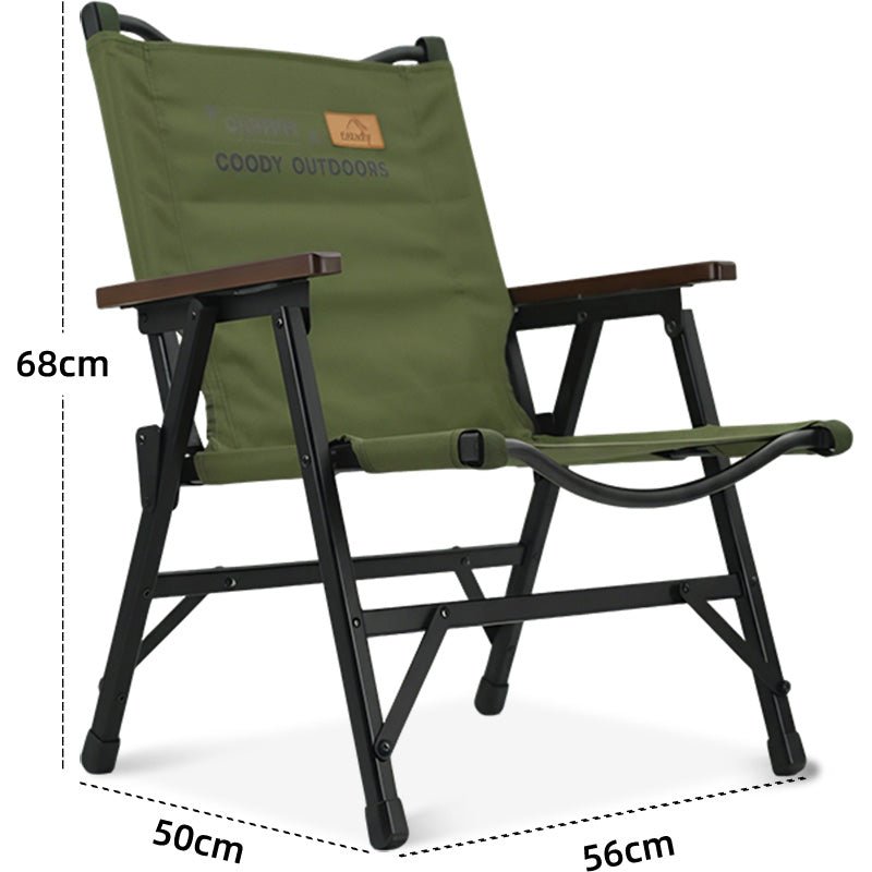 Chaise Kermit Coody – Aluminium & Accoudoirs Bois de Hêtre - Coody France