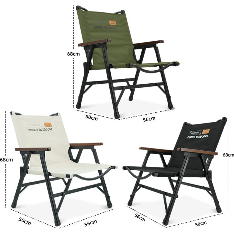 Chaise Kermit Coody – Aluminium & Accoudoirs Bois de Hêtre - Coody France