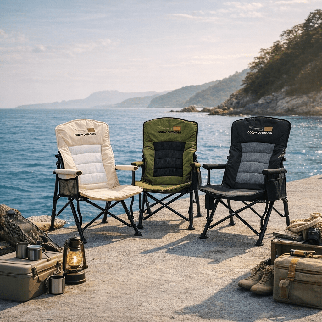 Fauteuil de Camping Coody Ouke – Inclinable jusqu'à 136° - Coody France