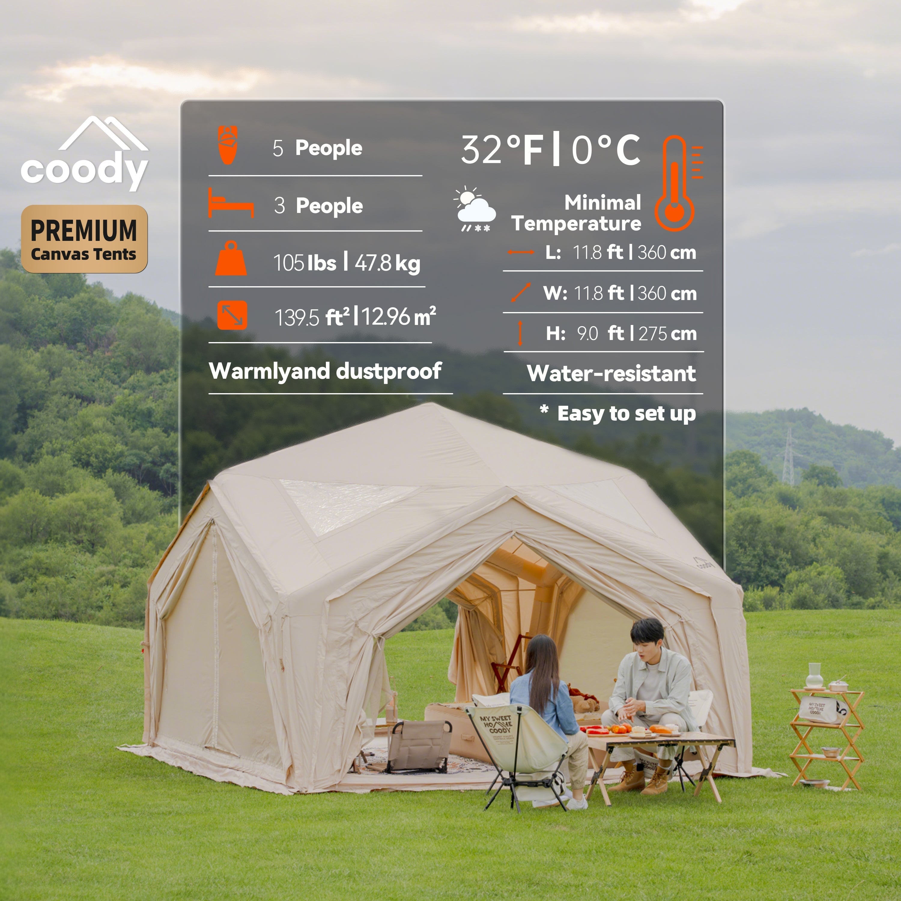 Foyer à Armature Coody – pour 8.0, 13.6 & Familia - Coody France