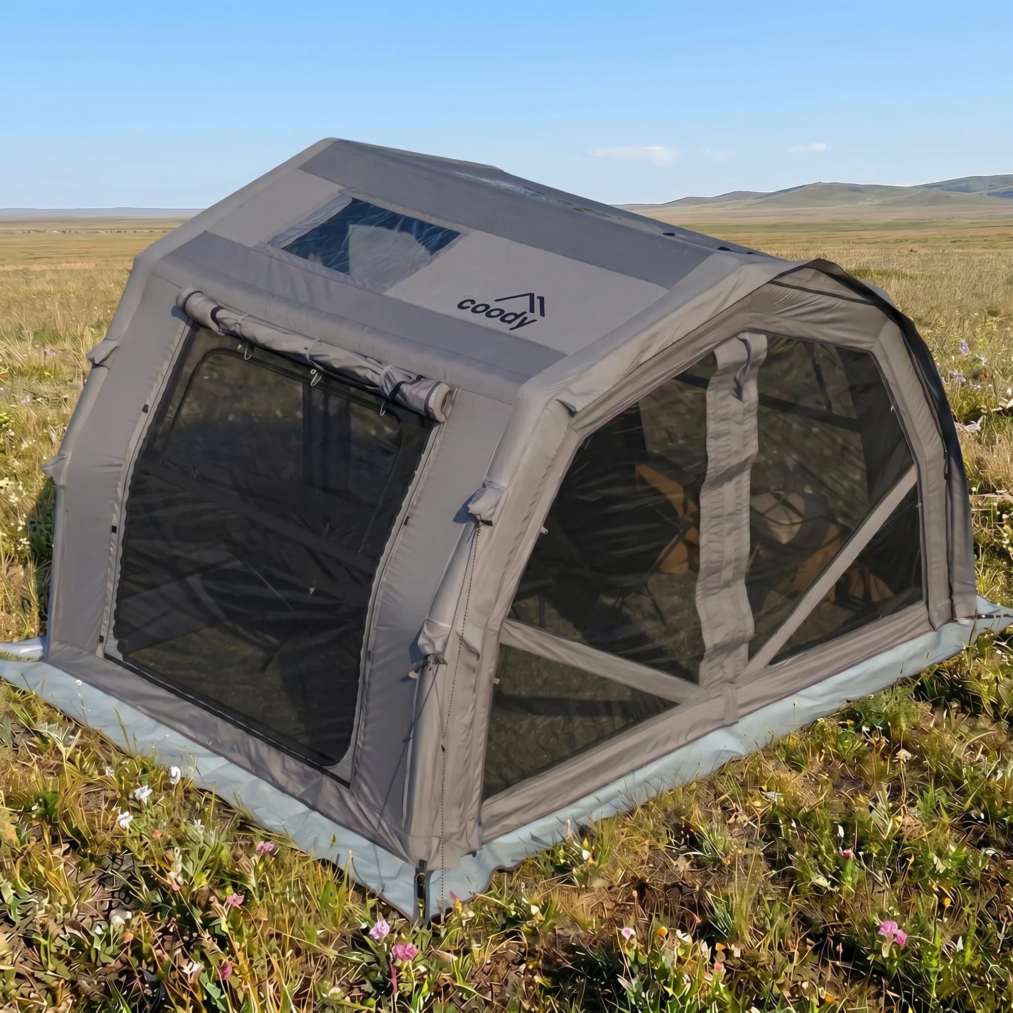 Tente Gonflable Coody 10.0 PRO – 4-6 Personnes | Modulaire - Coody France