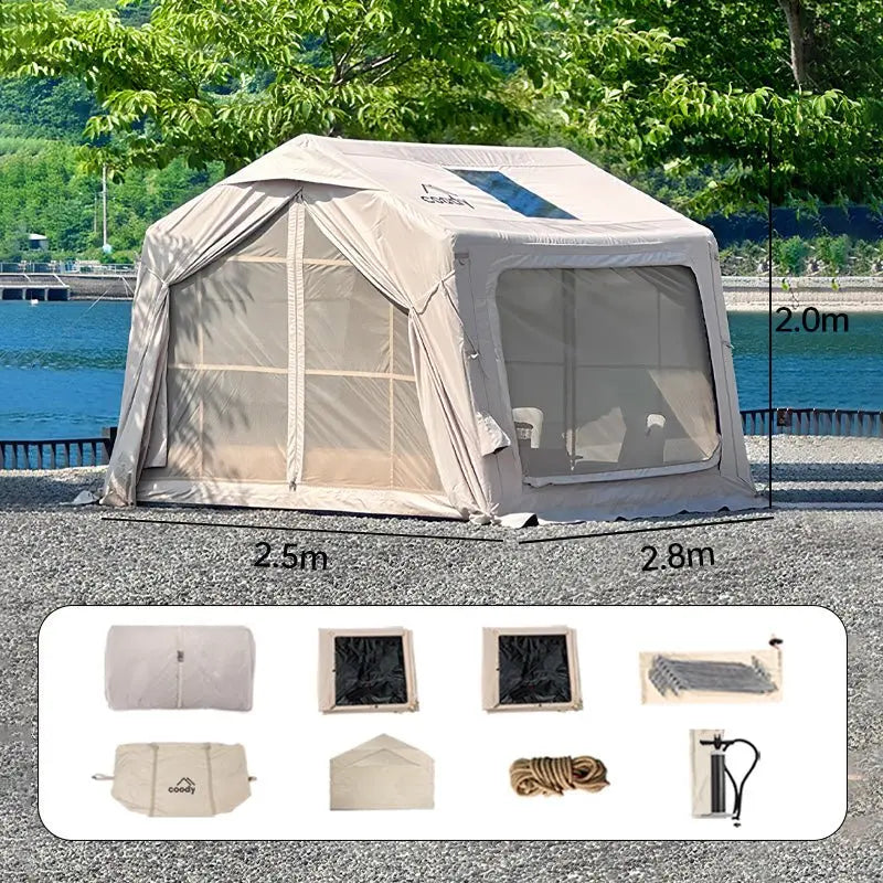 Tente Gonflable Coody 7.0 – 2-3 Personnes | Coton TC - Coody France