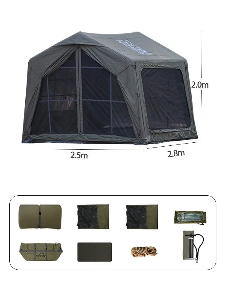 Tente Gonflable Coody 7.0 – 2-3 Personnes | Coton TC - Coody France