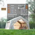 Tente Gonflable Coody 9.0 – 3-4 Personnes | Coton TC - Coody France