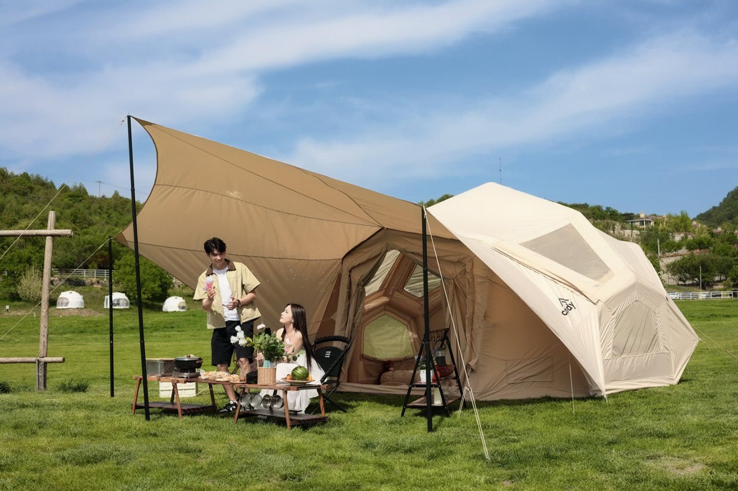Tente Gonflable Coody Bestona – Glamping Modulaire - Coody France