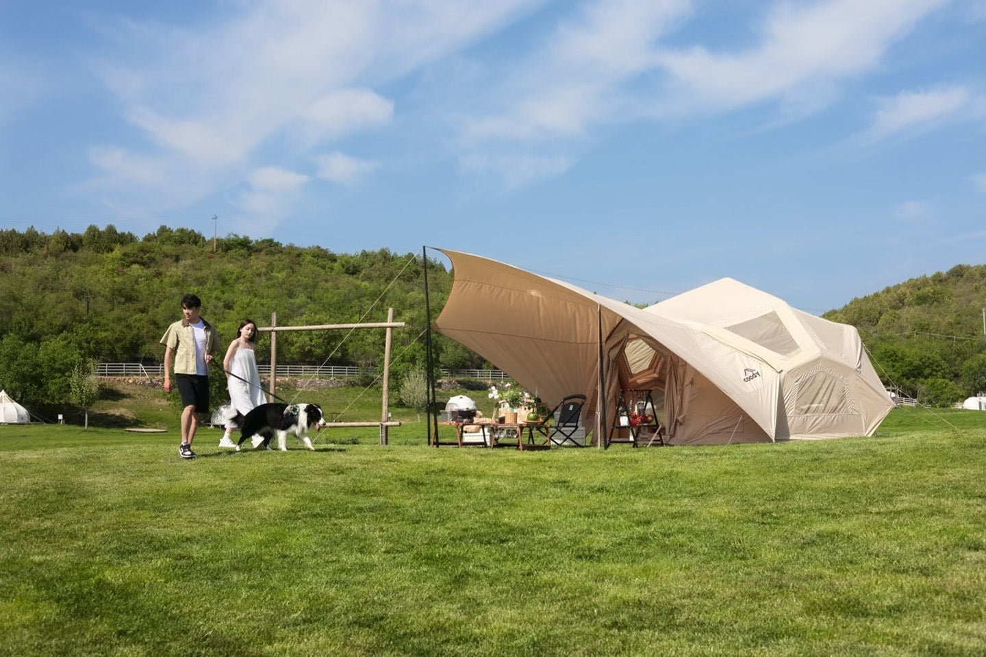 Tente Gonflable Coody Bestona – Glamping Modulaire - Coody France