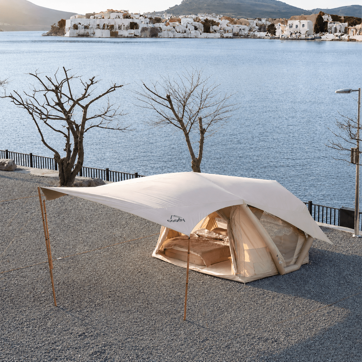 Tente Gonflable Coody Havena – Auvent Intégré | 4 Pers. - Coody France