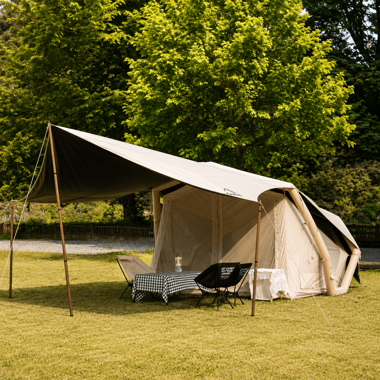 Tente Gonflable Coody Havena – Auvent Intégré | 4 Pers. - Coody France