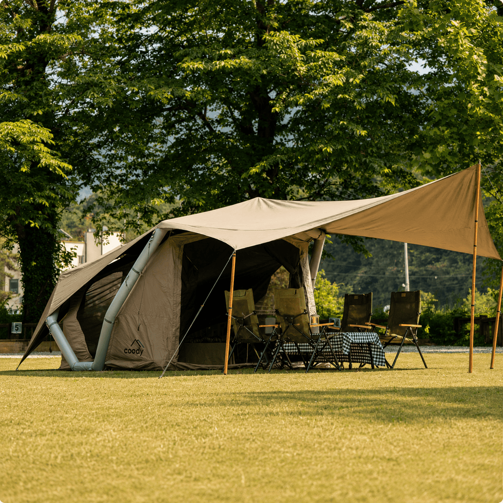 Tente Gonflable Coody Havena – Auvent Intégré | 4 Pers. - Coody France