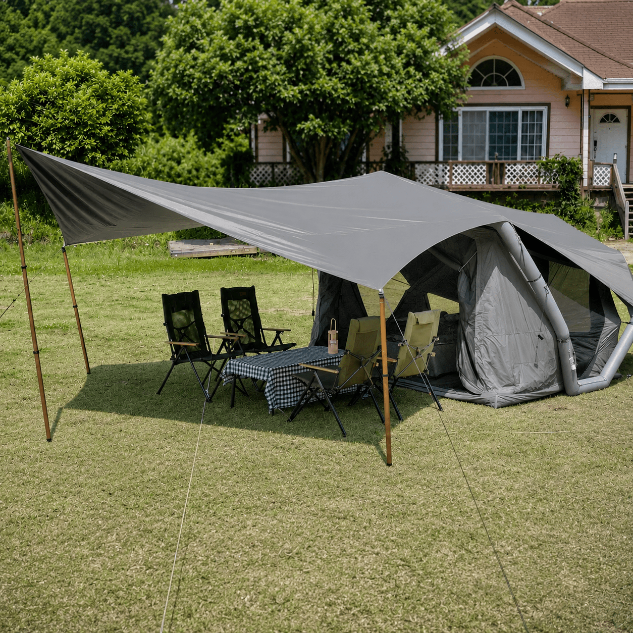 Tente Gonflable Coody Havena – Auvent Intégré | 4 Pers. - Coody France