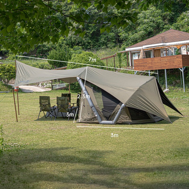 Tente Gonflable Coody Havena PRO – Auvent & Moustiquaire - Coody France